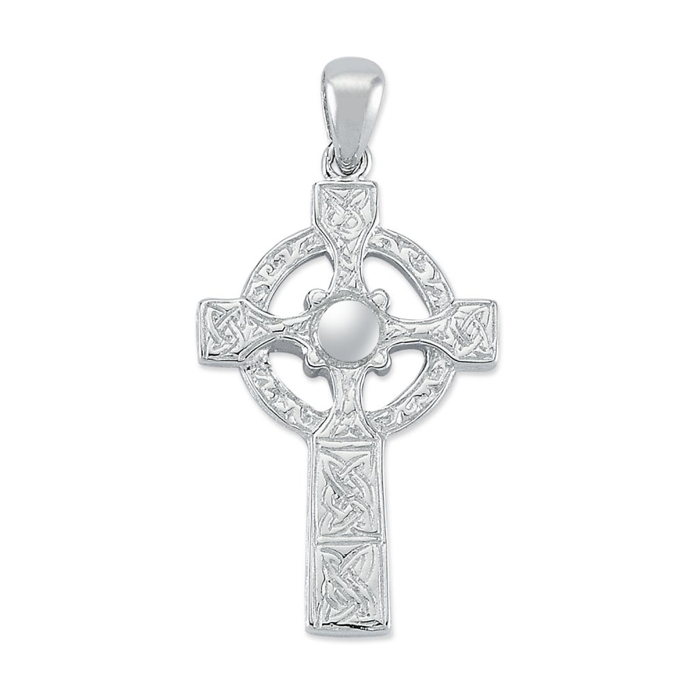 Silver Celtic Cross Pendant