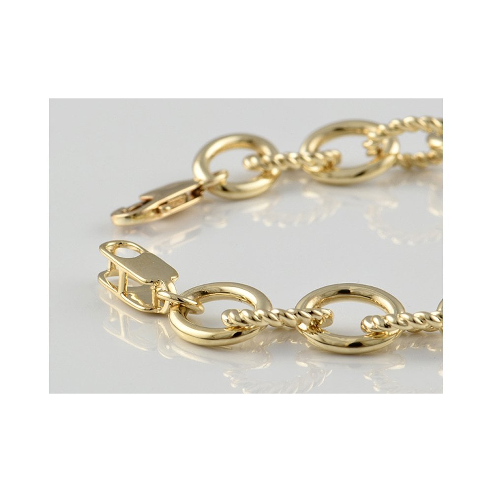 9ct Yellow Gold Fancy Bracelet