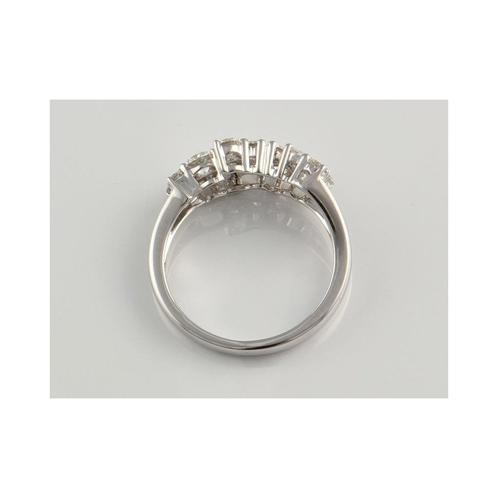 9ct White Gold Artisan Diamond Dress Ring 1.22ct