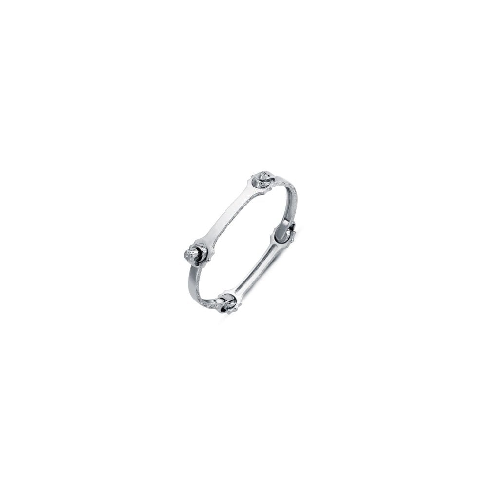 925 Silver Spanner & Socket Bracelet