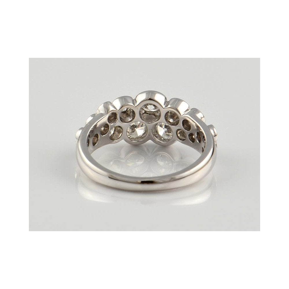 18ct White Gold Diamond Dress Ring 1.03ct
