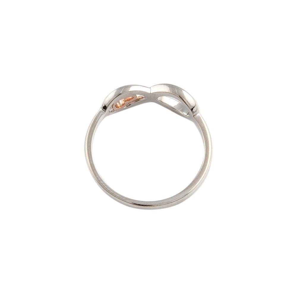 9ct White and Rose Gold Fancy Ring