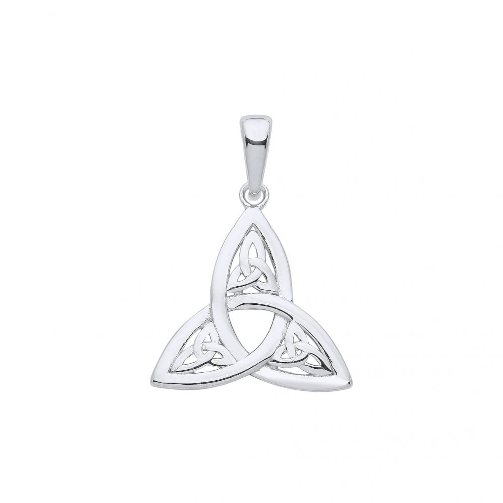 925 Sterling Silver Celtic Trinity Knot Pendant