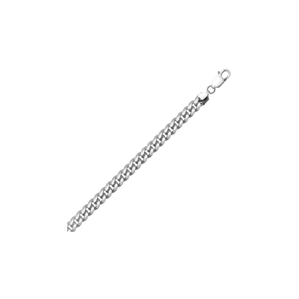 925 Silver Cuban 7.6mm Gauge Chain, 8.5"