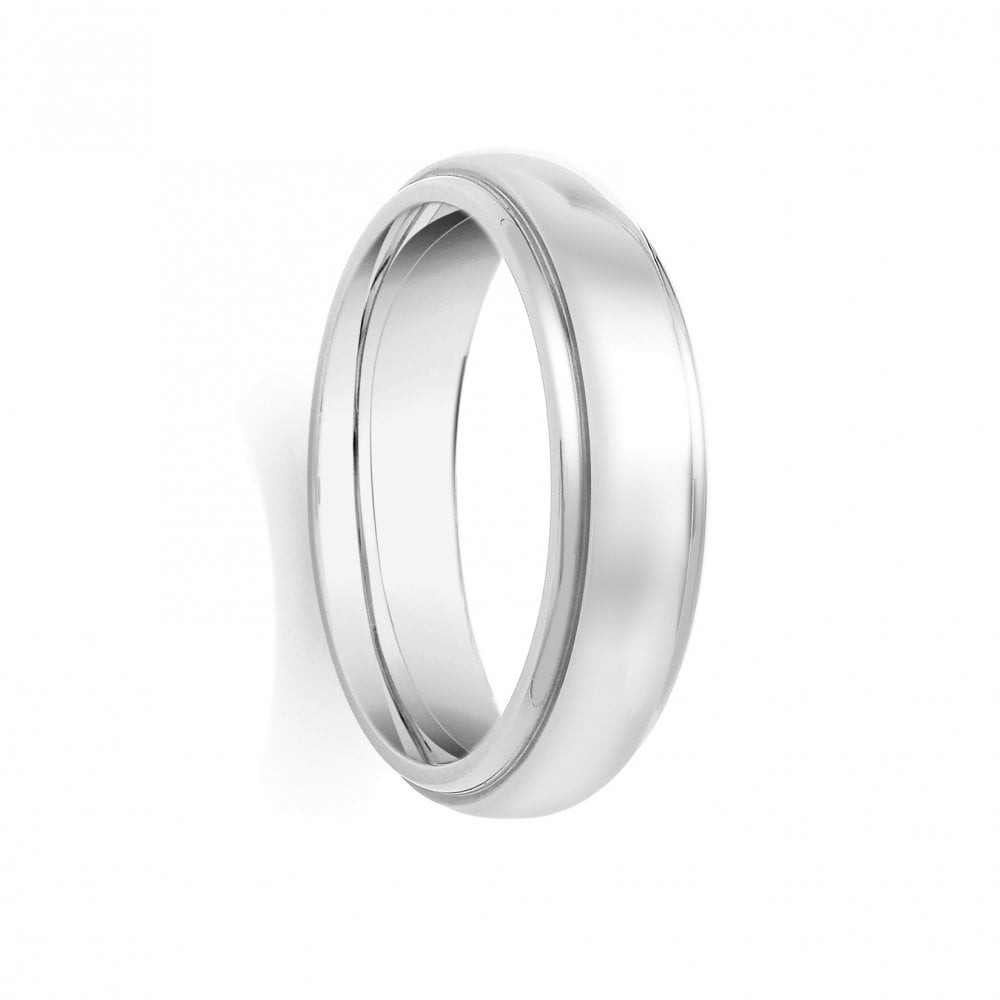 Platinum Fancy 6mm Wedding Ring