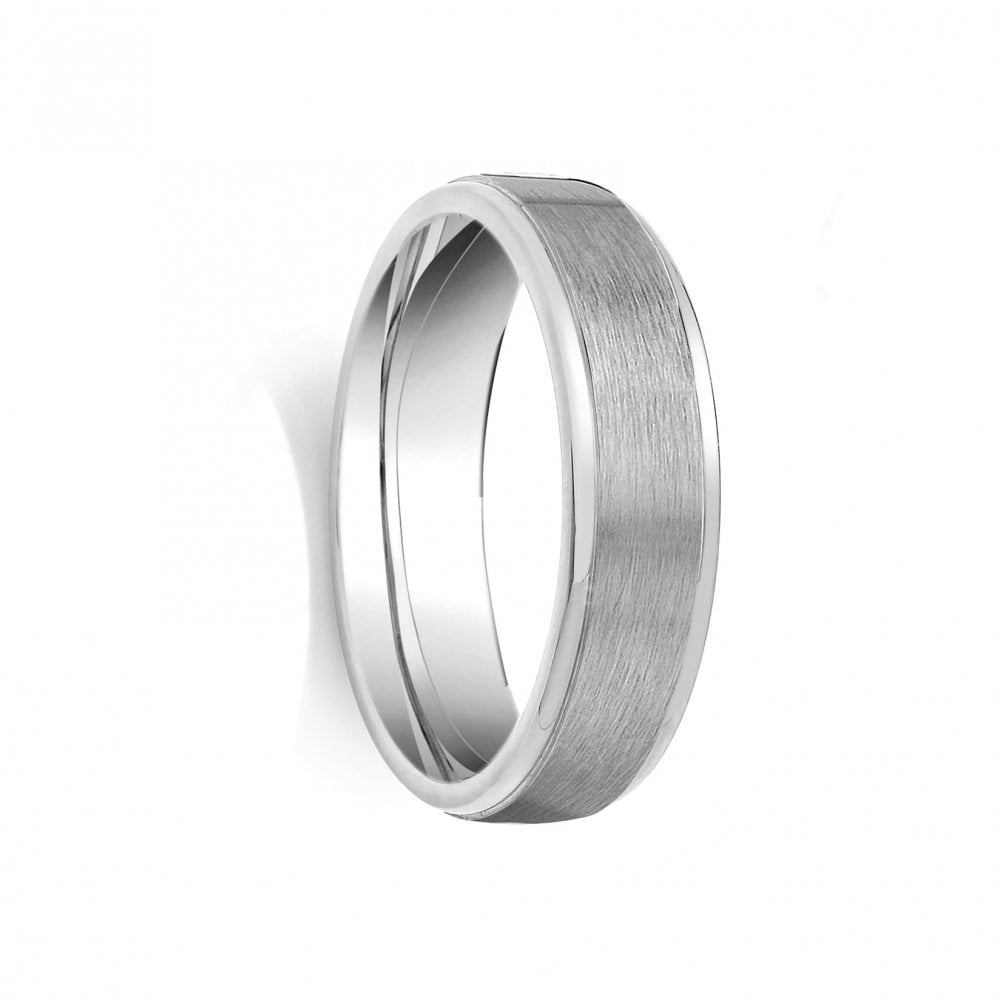 Platinum Fancy 7mm Wedding Ring