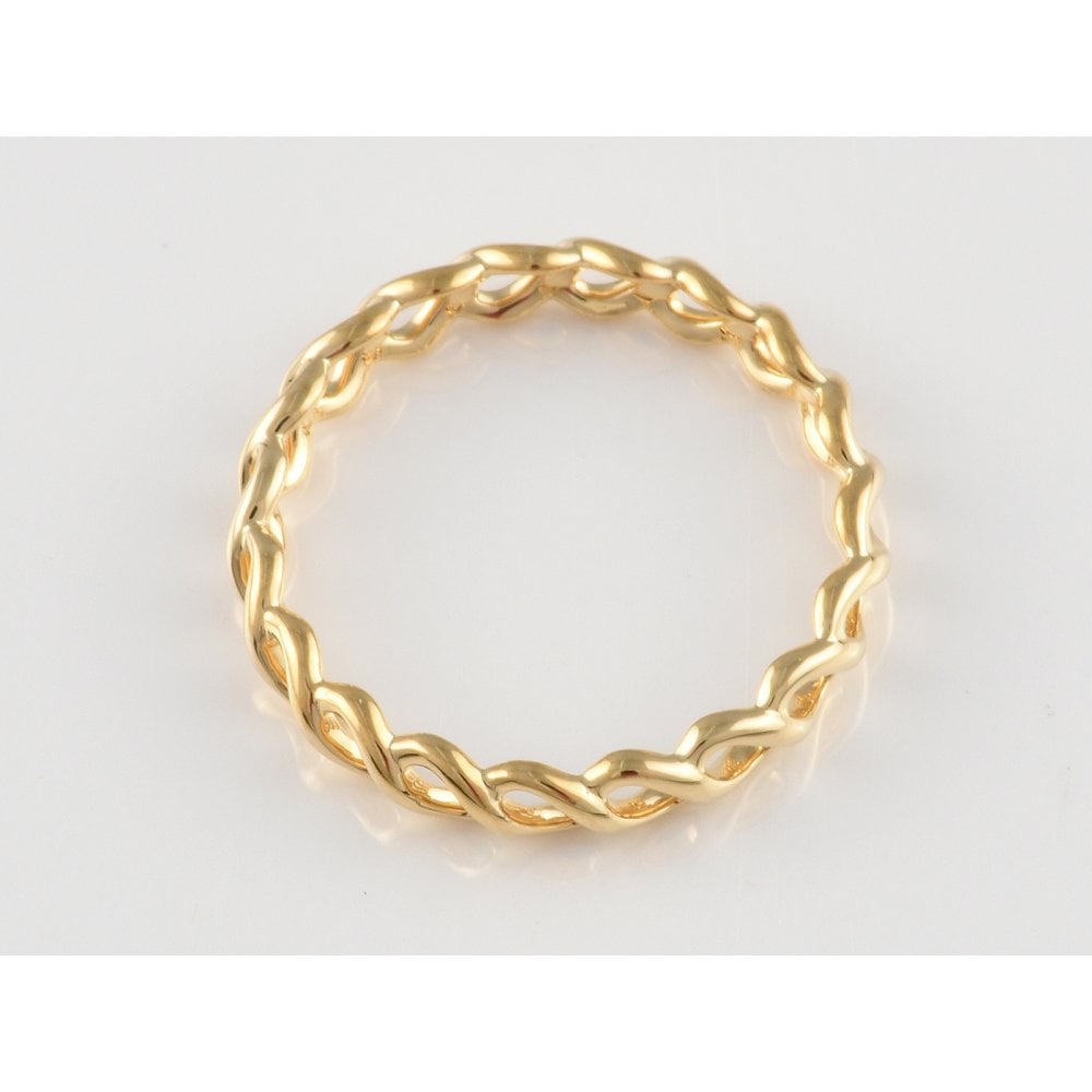 Yellow Gold Fancy Stacking Ring