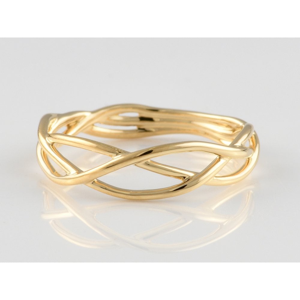Yellow Gold Stacking ring