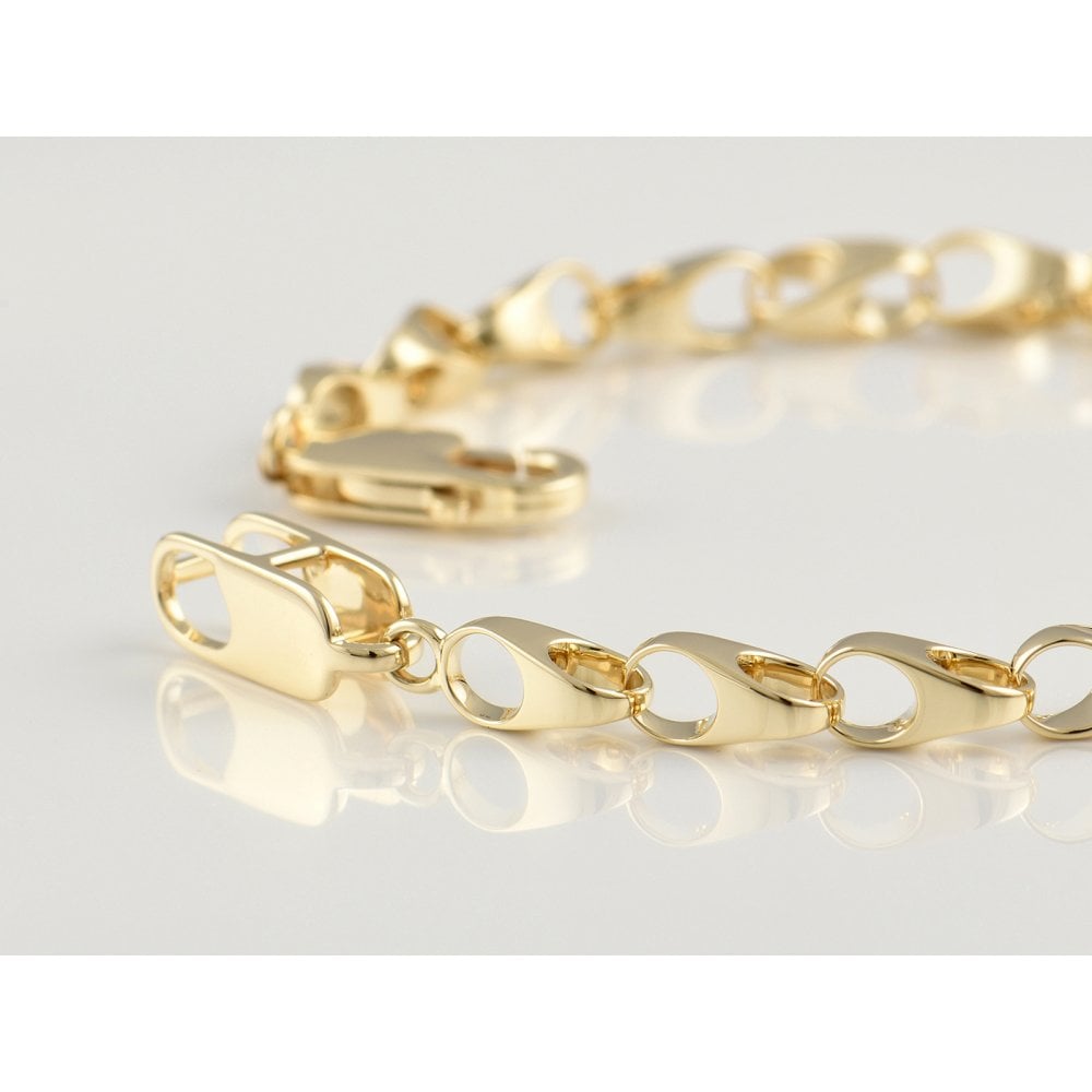 9ct Yellow Gold Fancy Bracelet