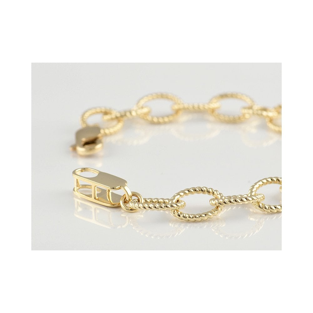9ct Yellow Gold Fancy Bracelet