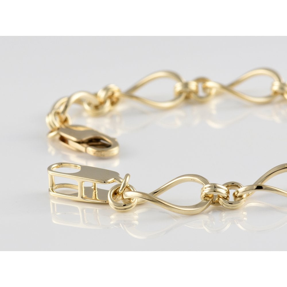 9ct Yellow Gold Fancy Bracelet