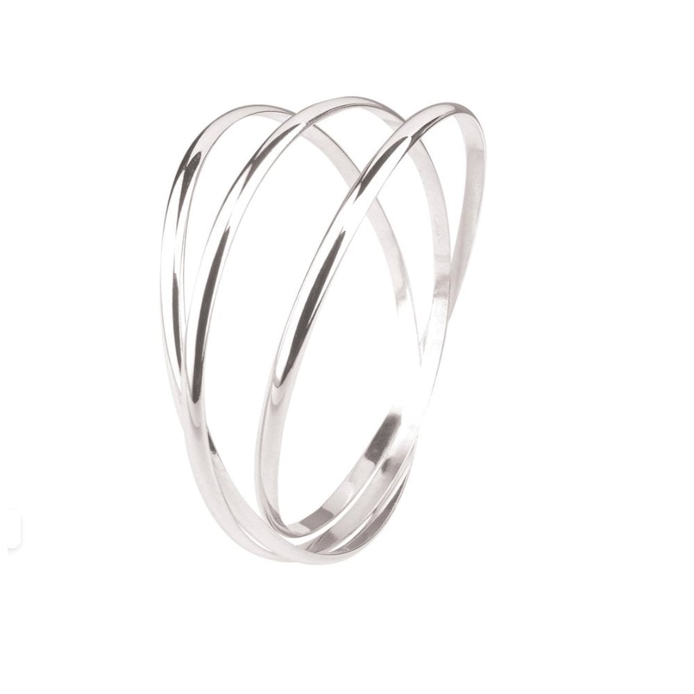 Silver Russian Style Bangle