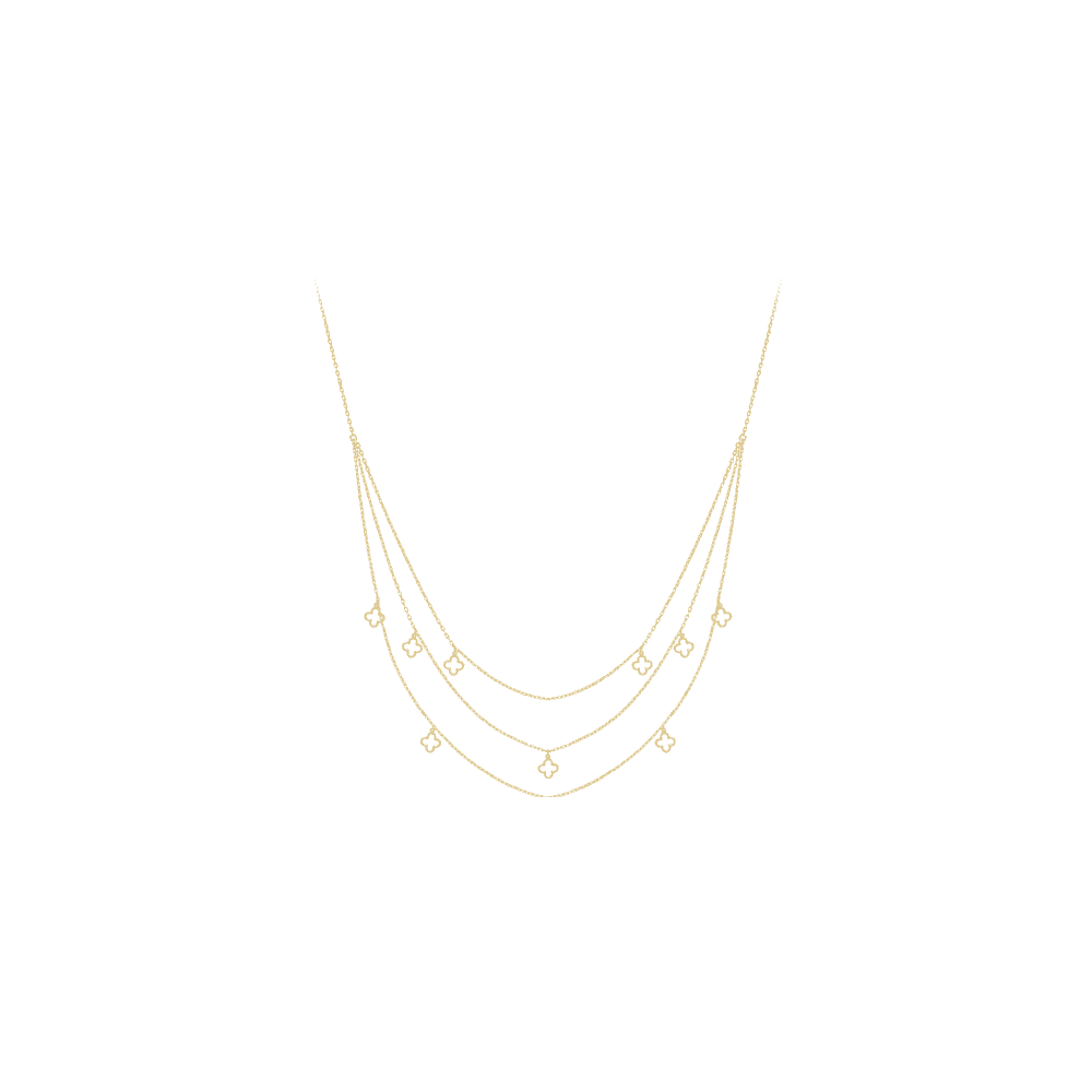 9ct Multi-Strand Necklace