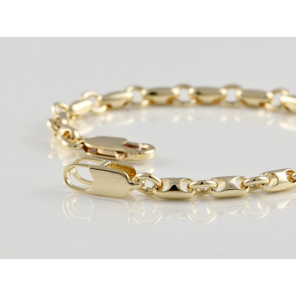 9ct Yellow Gold Fancy Bracelet