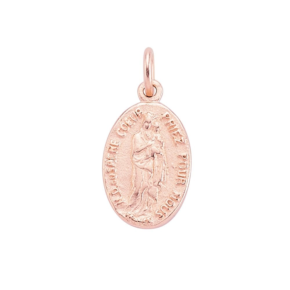COIN PENDANT - PINK GOLD PLATING