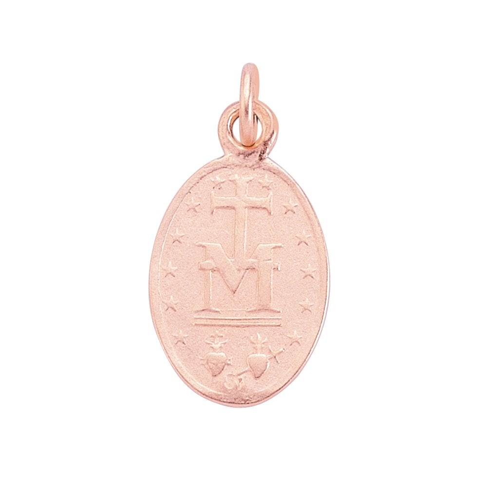 COIN PENDANT - PINK GOLD PLATING