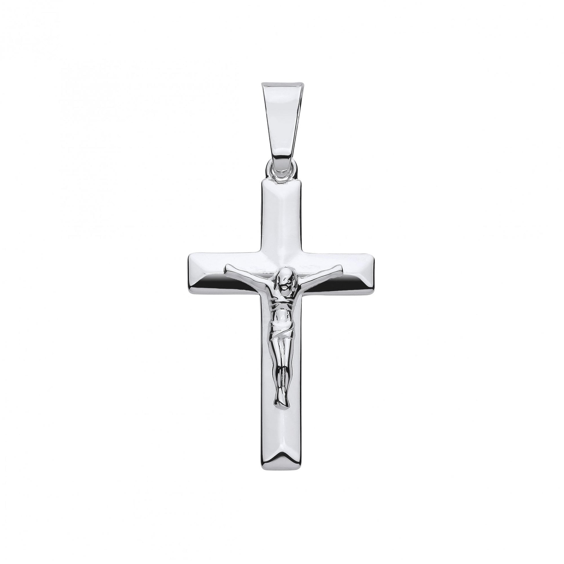 925 Sterling Silver Crucifix Cross Pendant