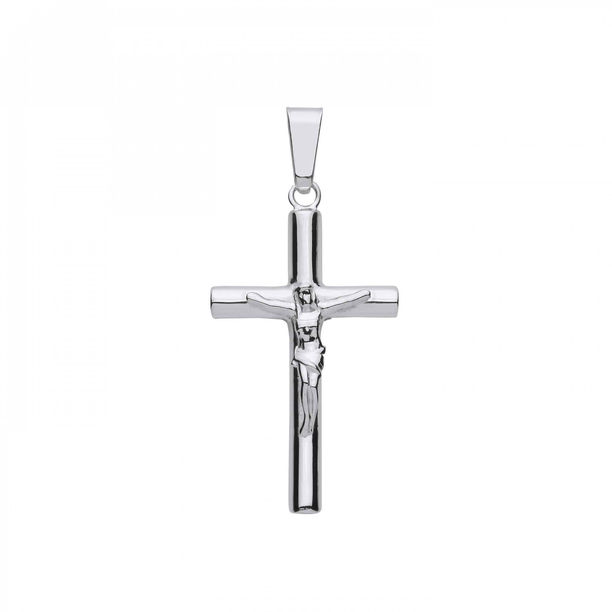 925 Sterling Silver Crucifix Cross Pendant