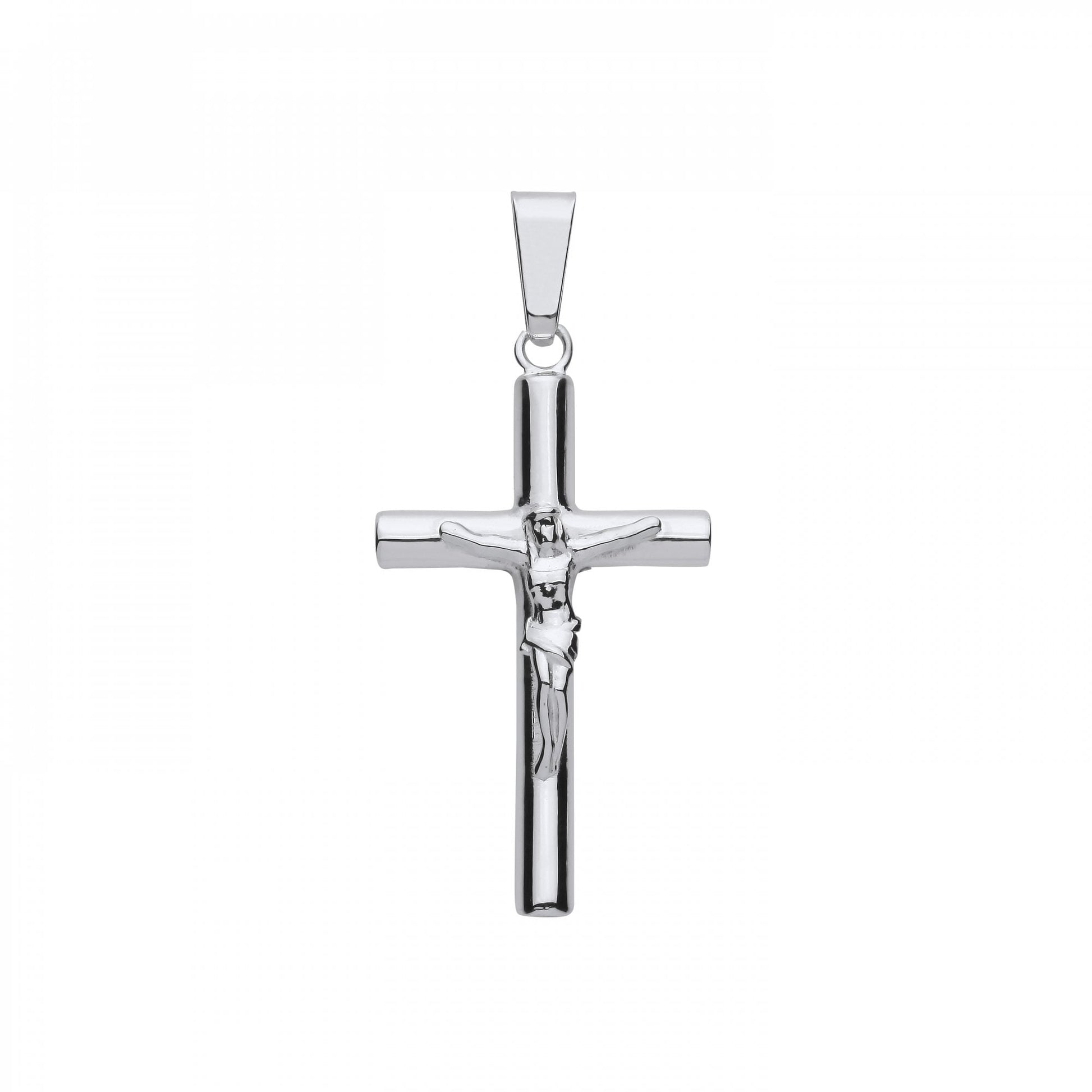 925 Sterling Silver Crucifix Cross Pendant