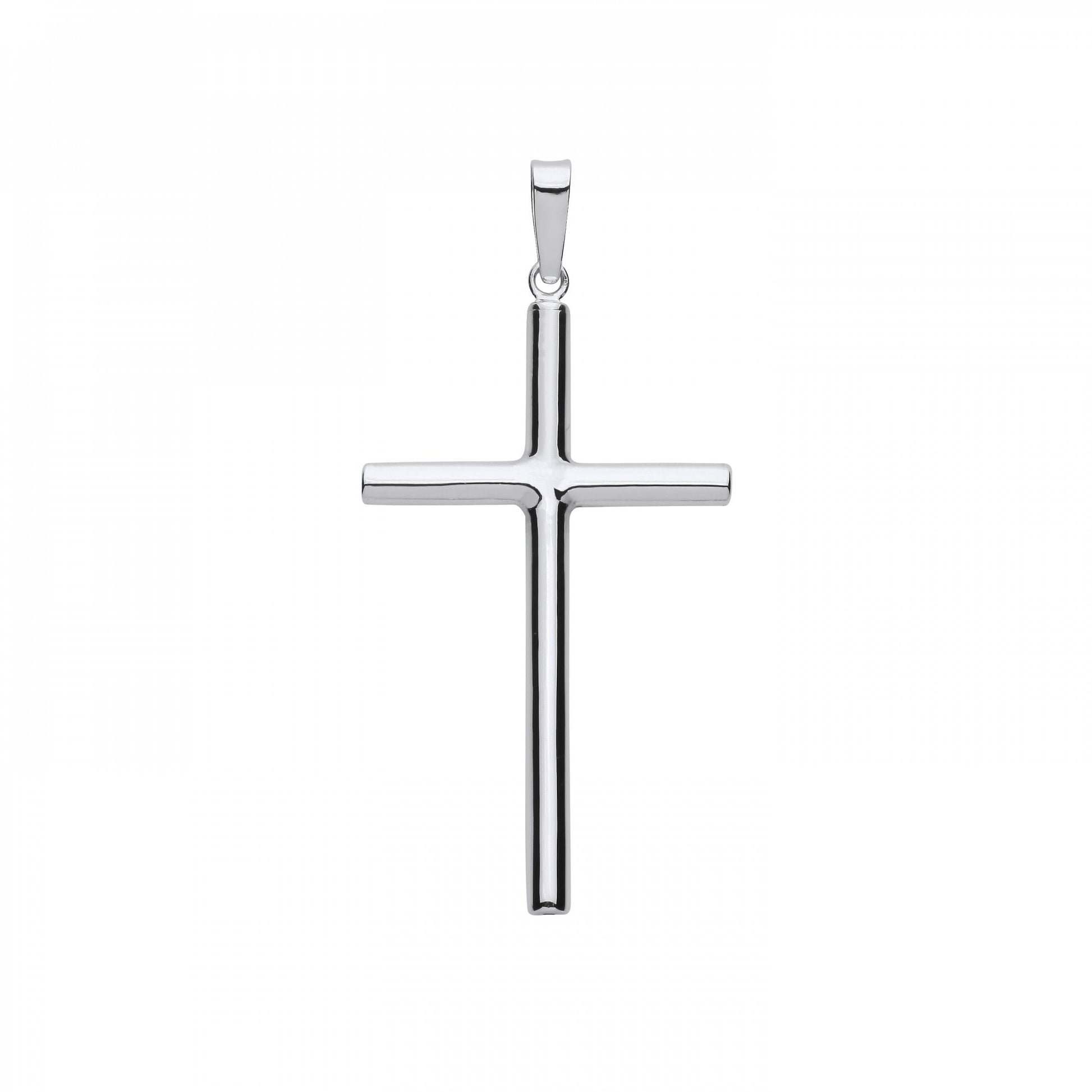 925 Sterling Silver Plain Cross Pendant