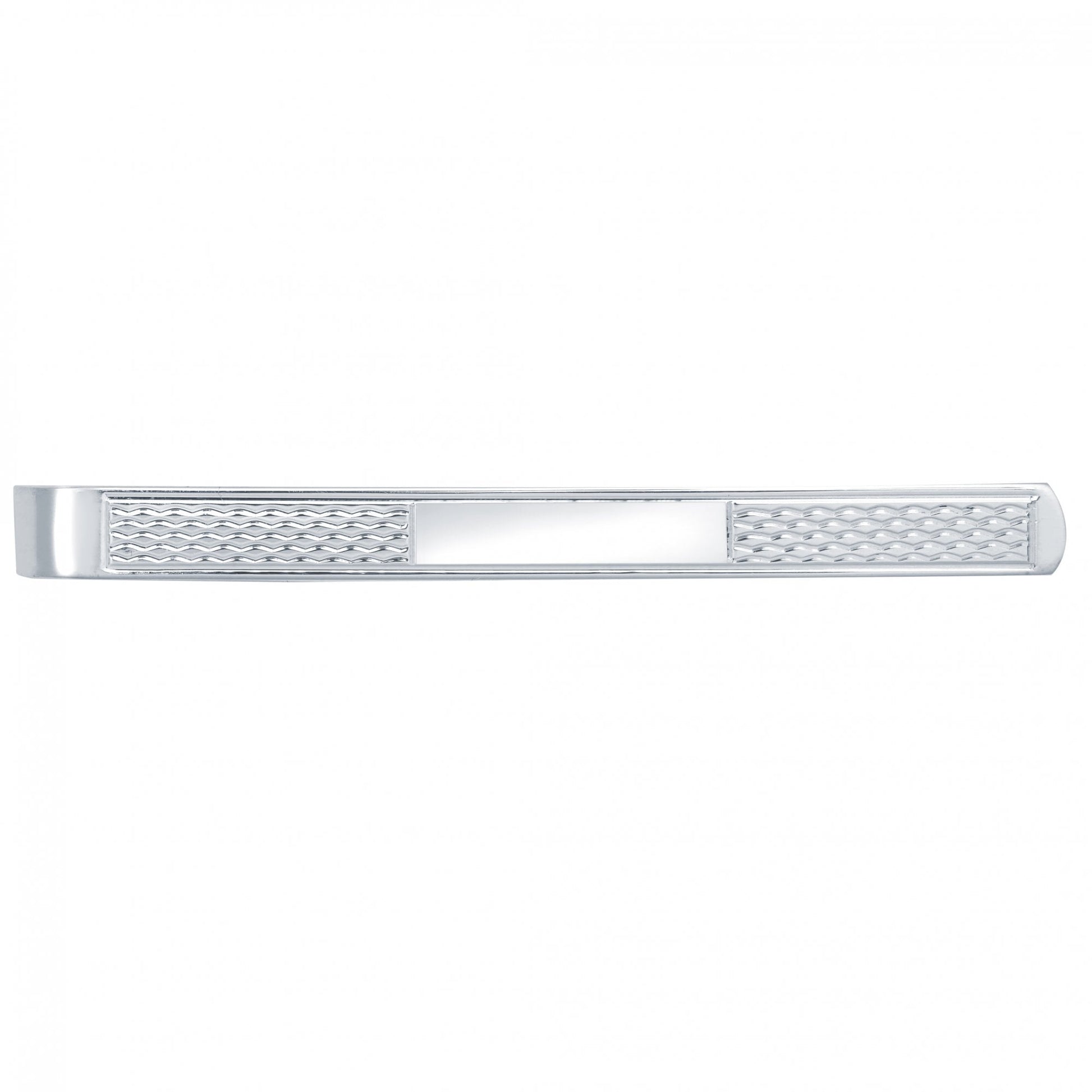 925 Silver Engine Turned Tie Slide