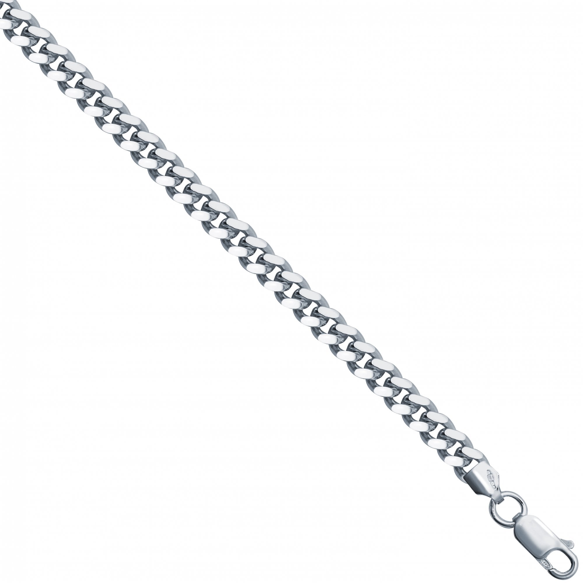 925 Silver Cuban 4.8mm Gauge Chain