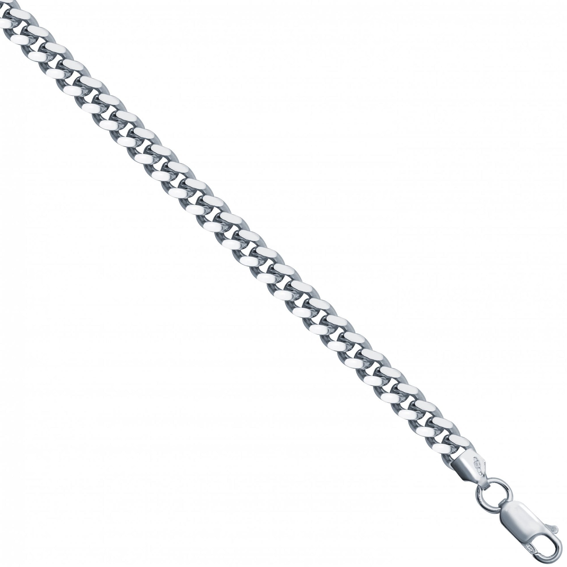 925 Silver Cuban 4.8mm Gauge Chain
