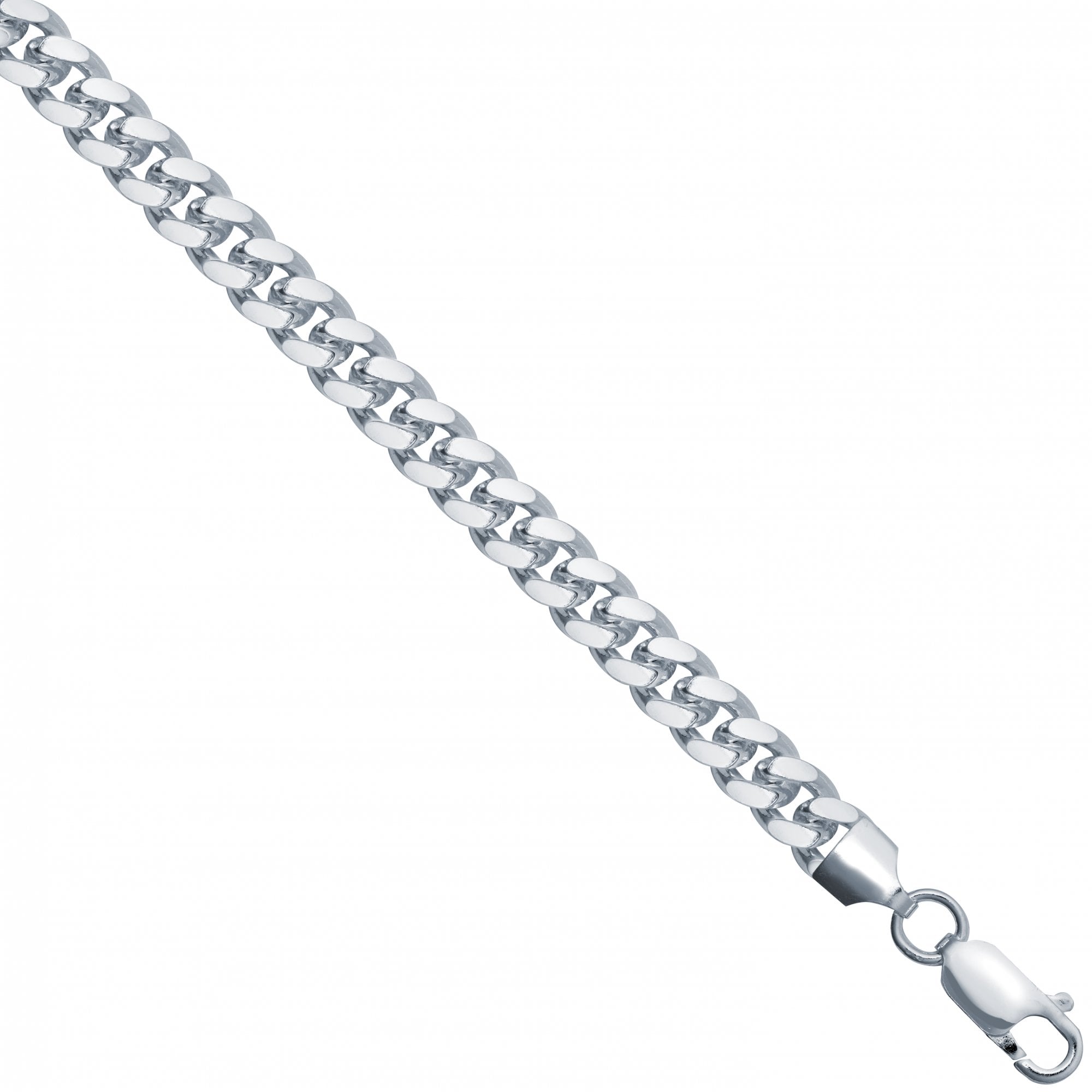 925 Silver Cuban 6.1mm Gauge Bracelet