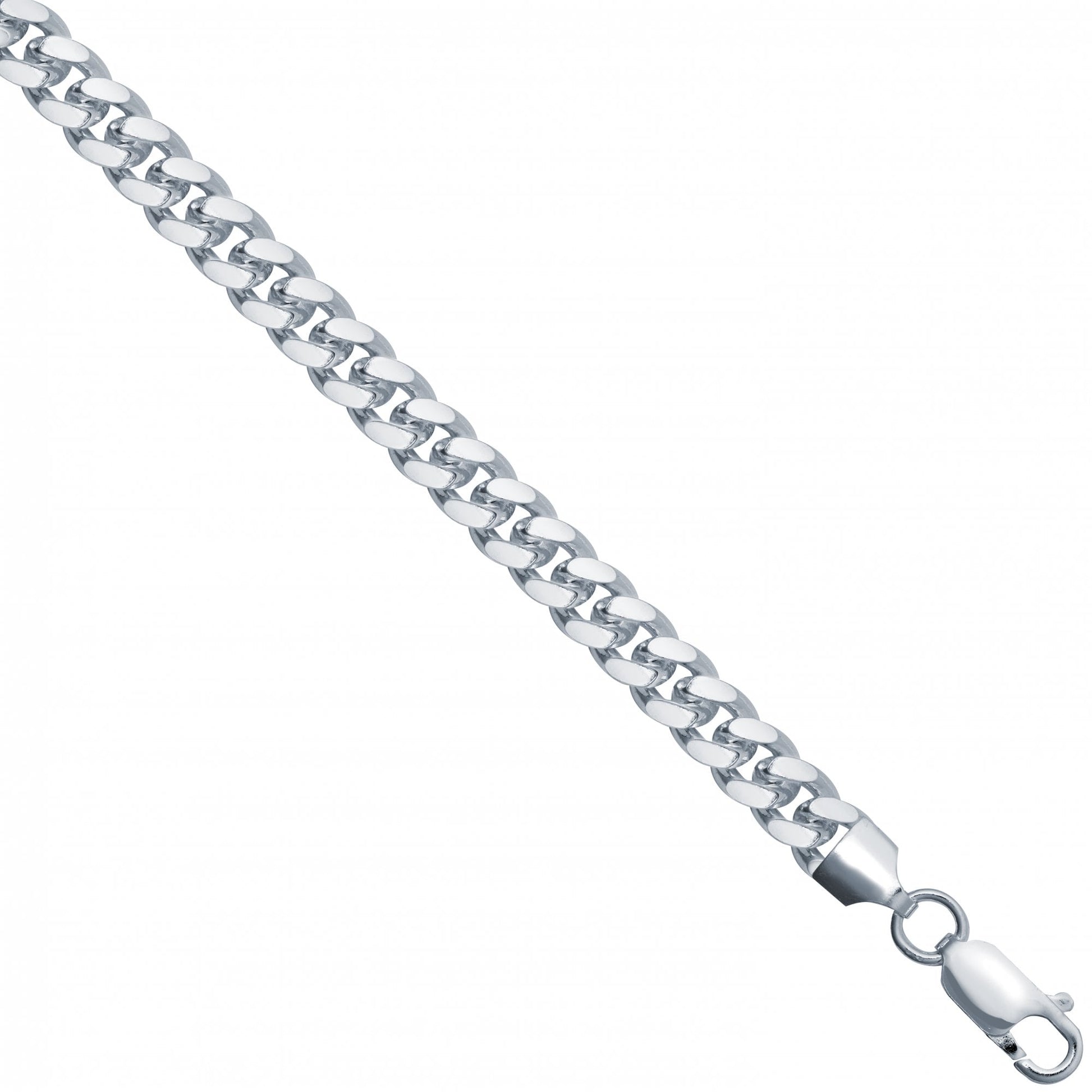 925 Silver Cuban 6.1mm Gauge Bracelet