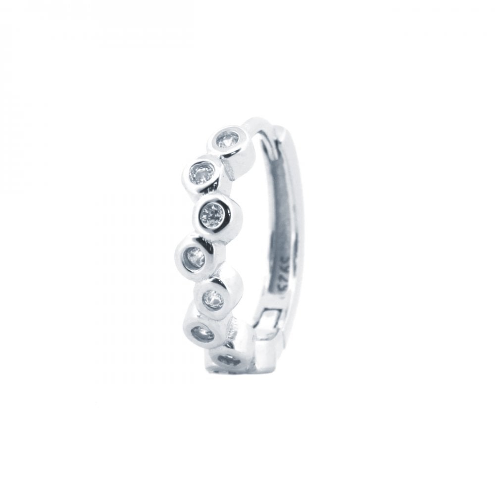 925 Silver Rhodium Plated CZ Set