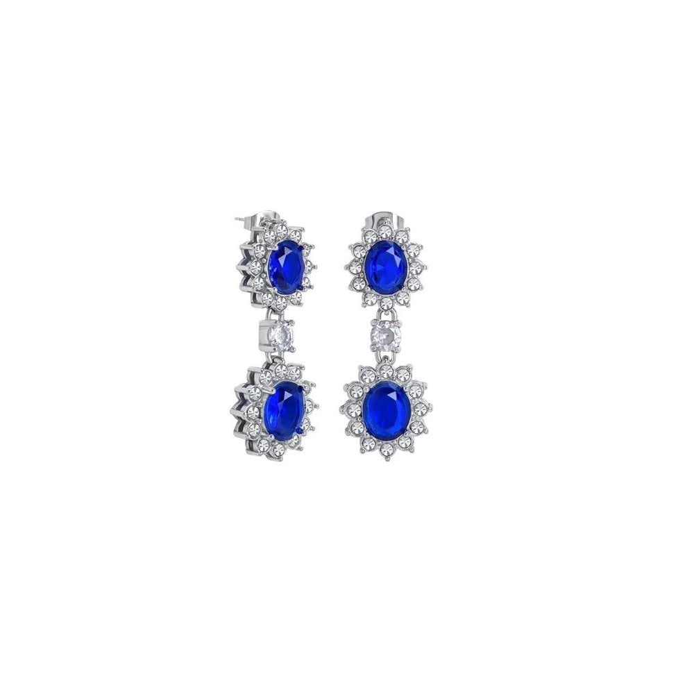 925 Silver Rhodium Plated Princess Kate Drops