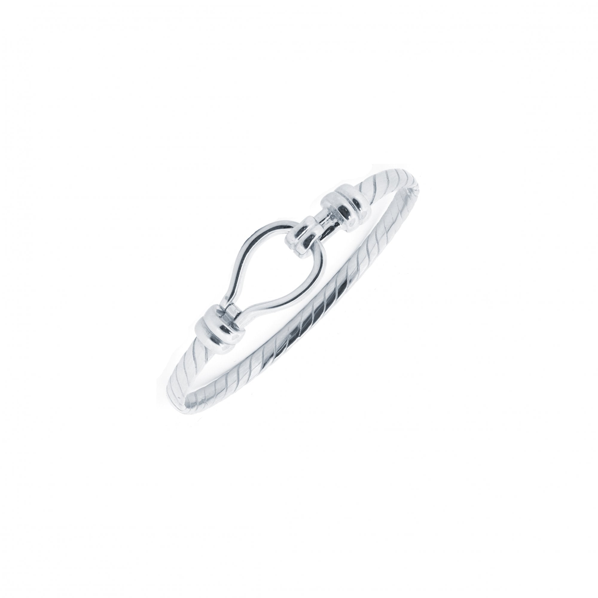 925 Silver Childs Stirrup Bangle