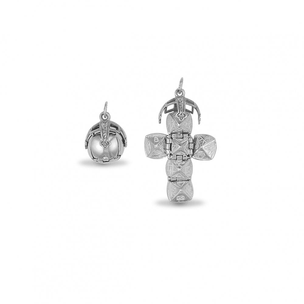 925 Silver Medium Masonic Orb