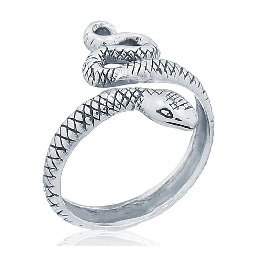 925 Silver Snake Toe Ring