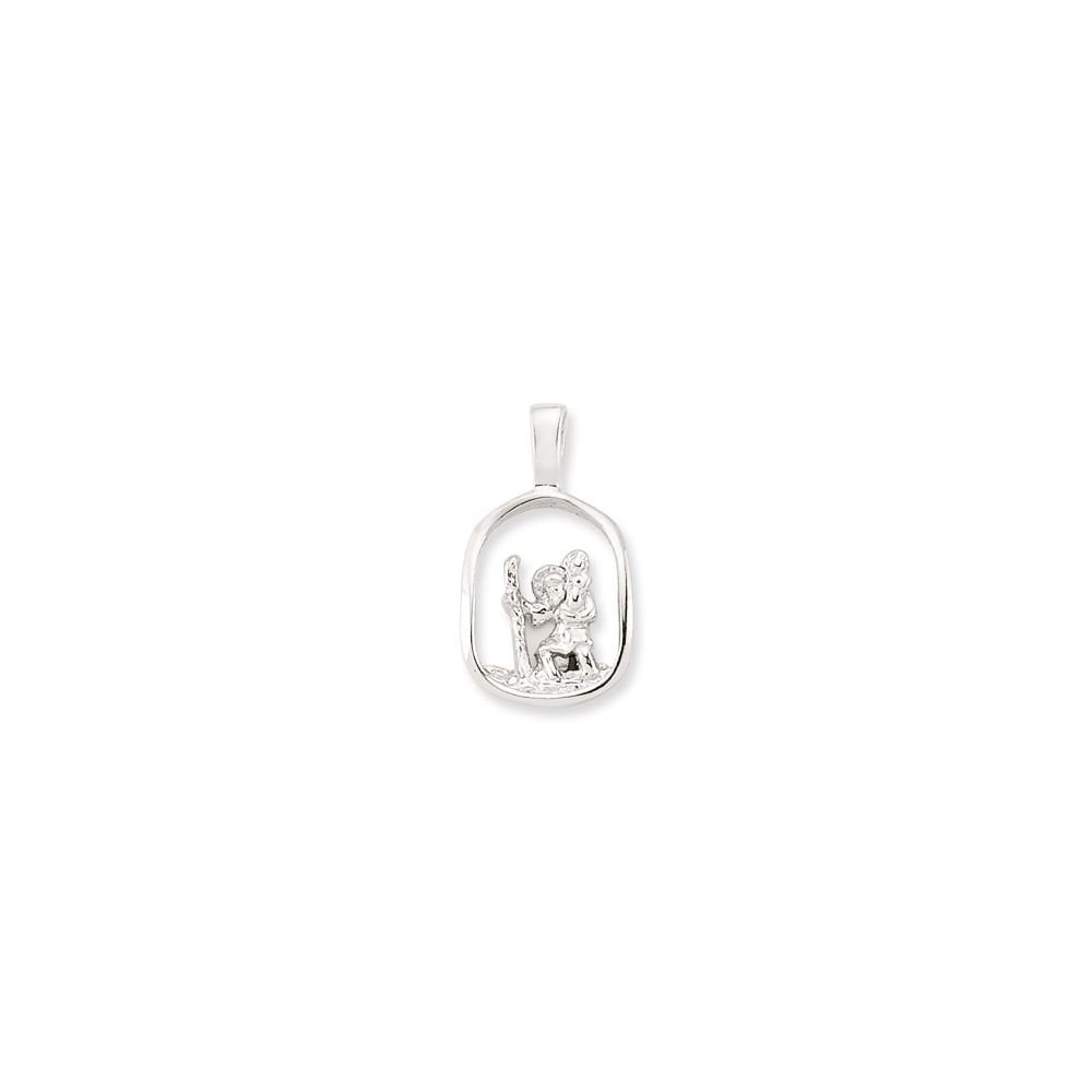 925 Silver St Christopher Pendant