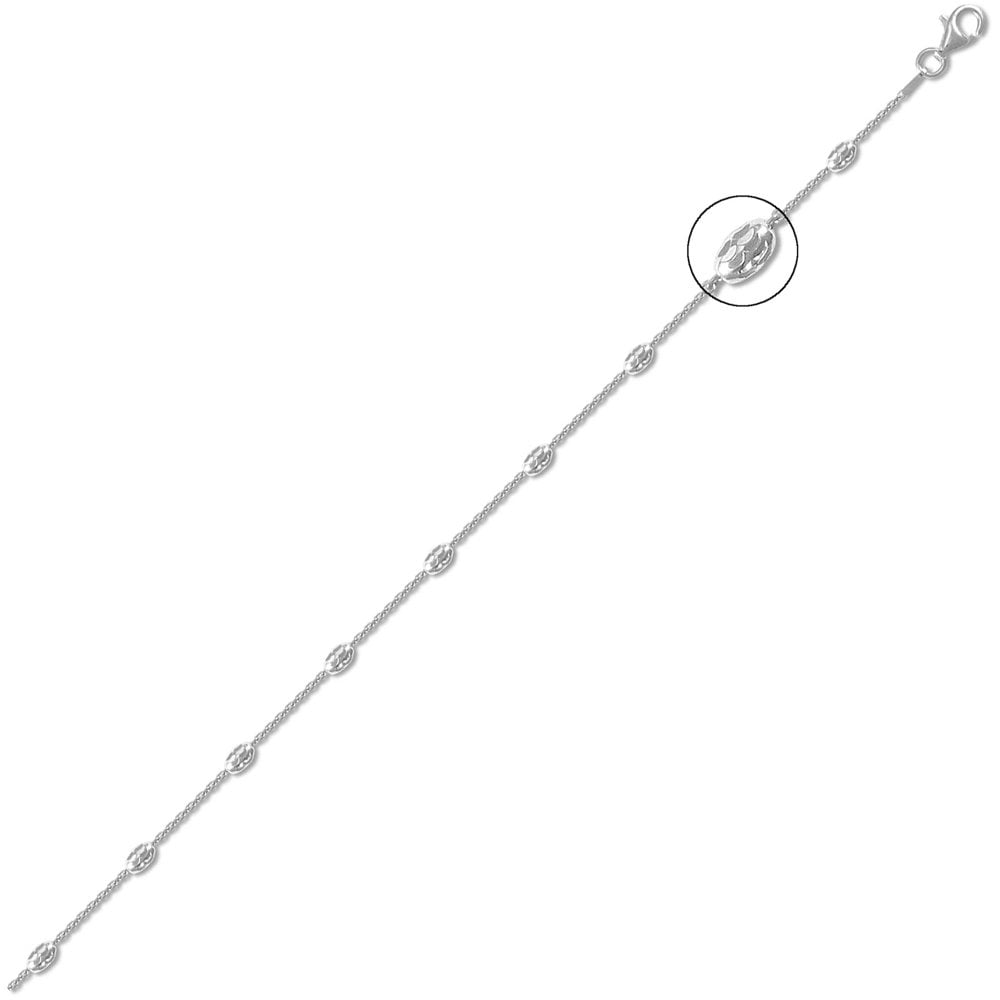 925 Silver Raindrop Chain