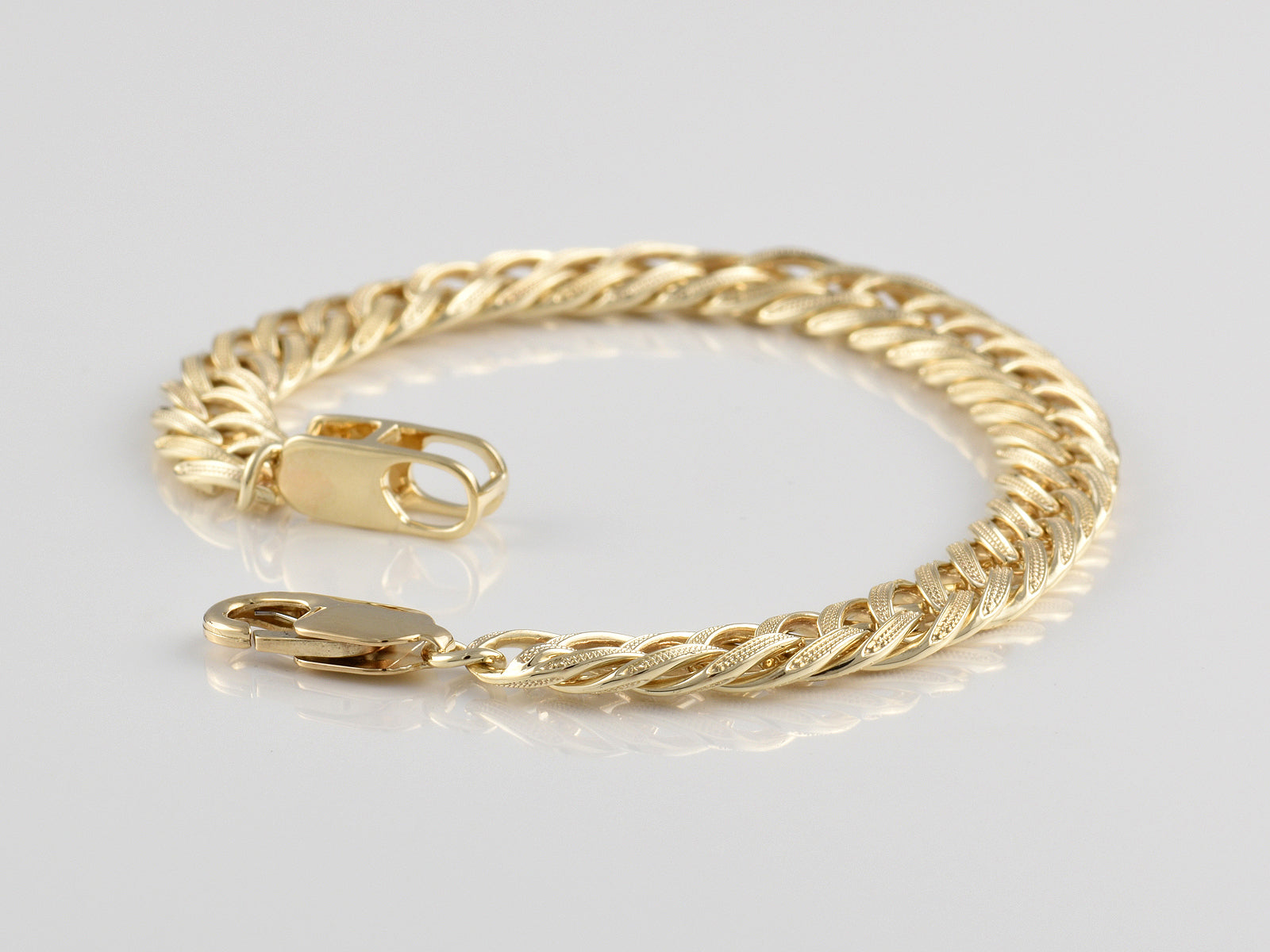 9ct Yellow Gold Fancy Bracelet