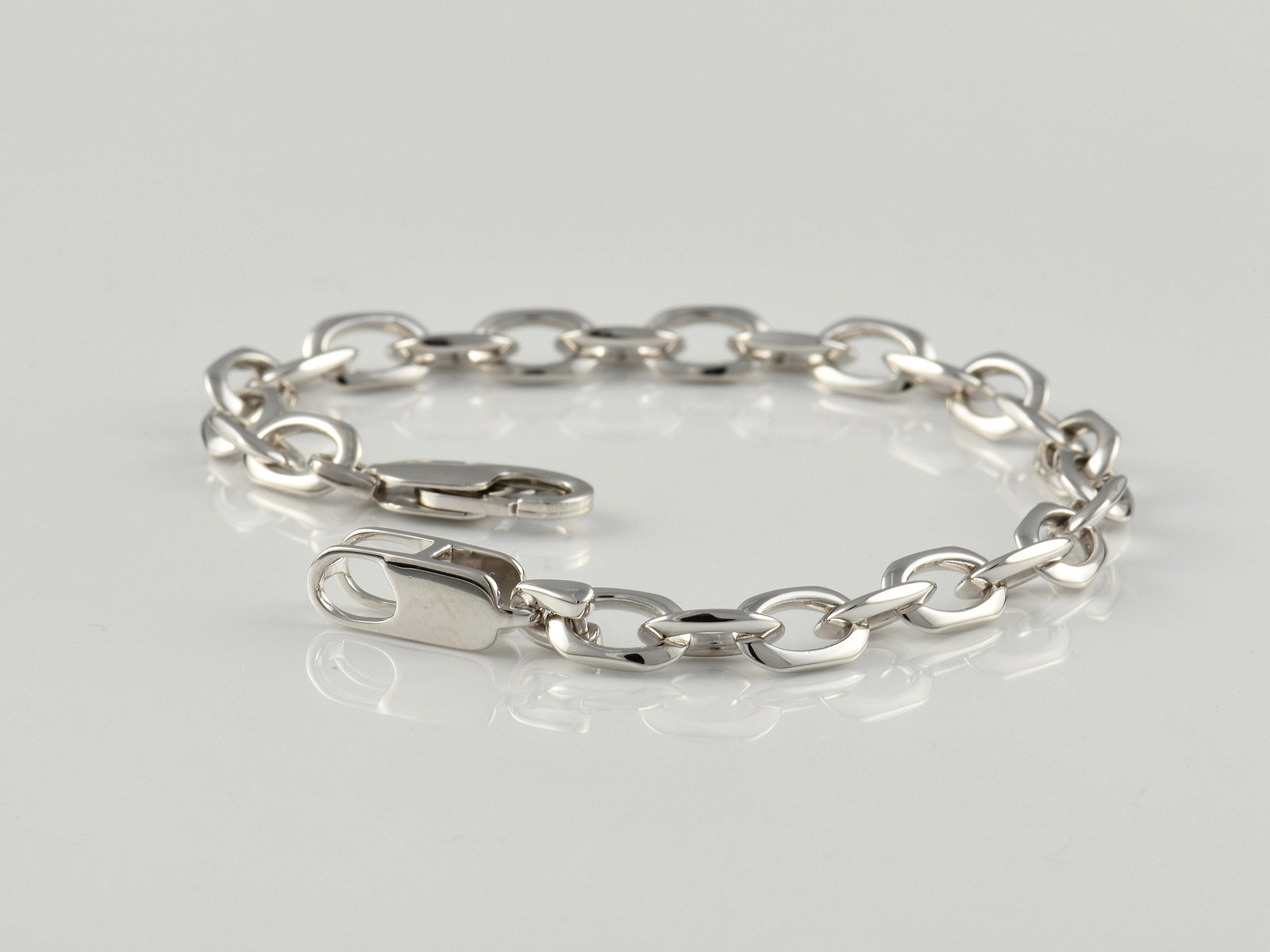 Sterling Silver Fancy Link Bracelet