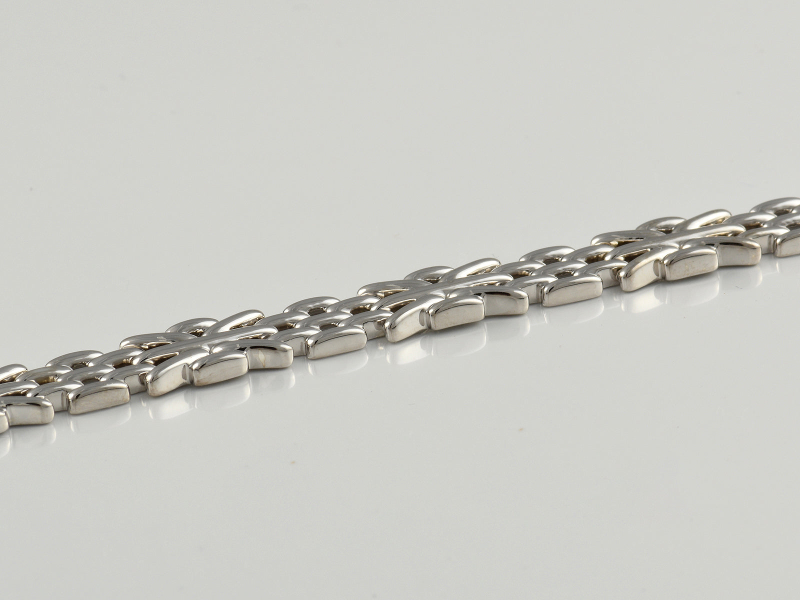 Sterling Silver Fancy Link Bracelet