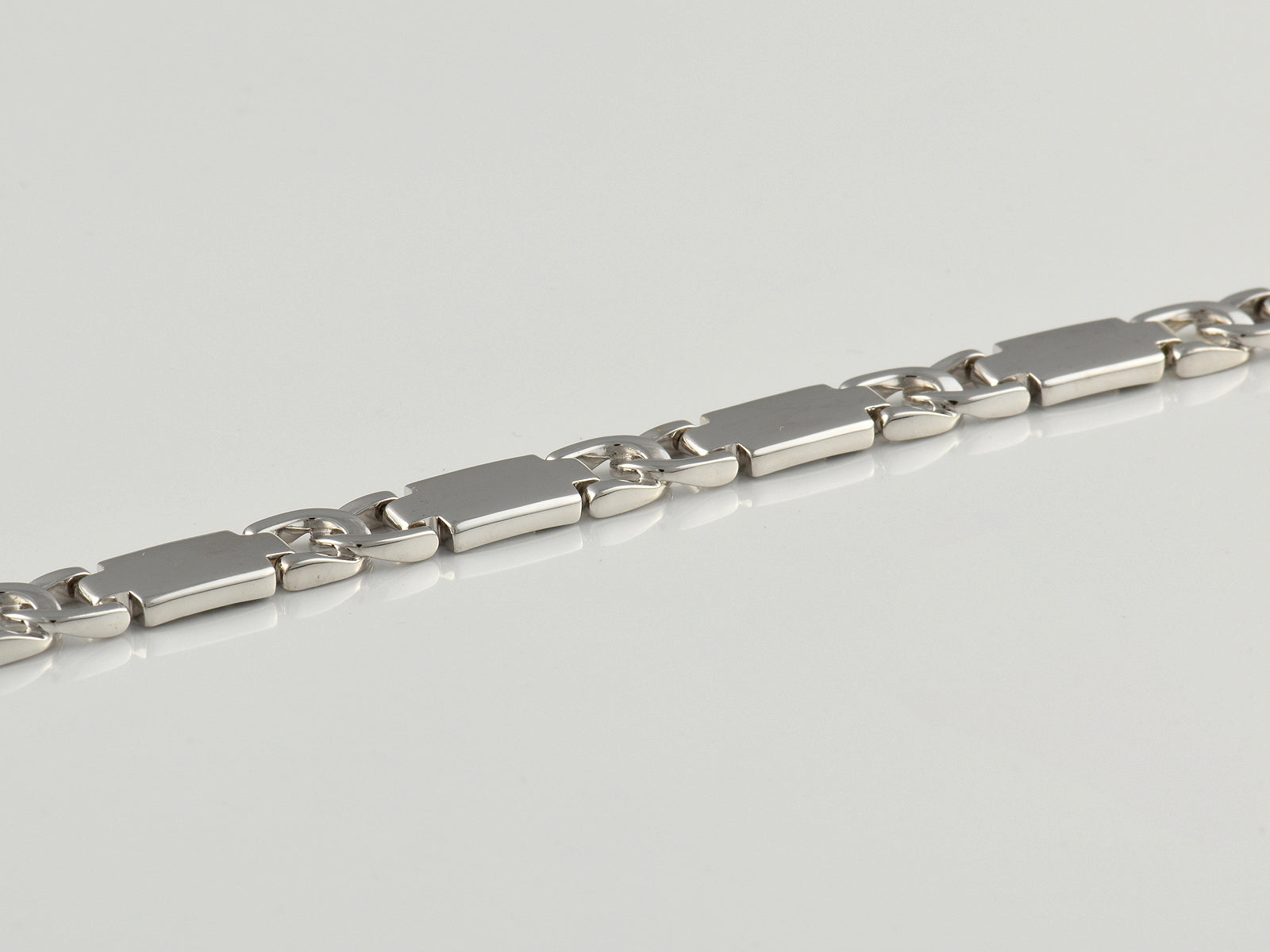 Sterling Silver Fancy Link Bracelet