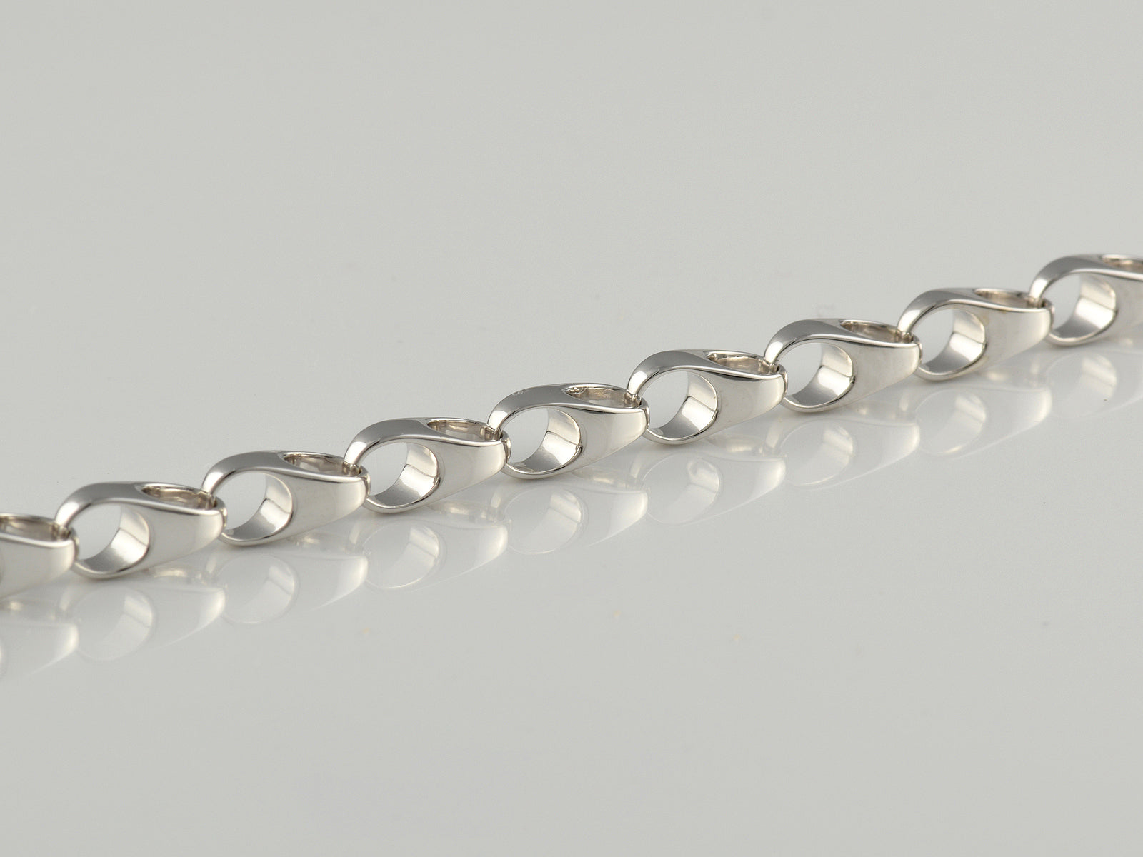Sterling Silver Fancy Link Bracelet