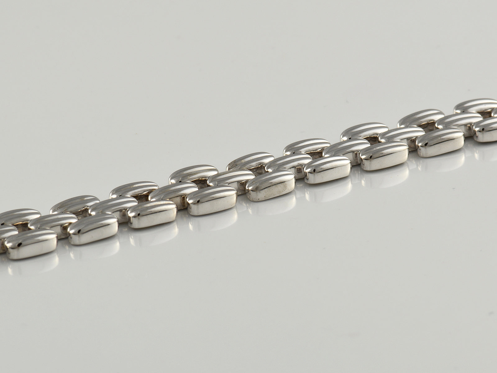 Sterling Silver Fancy Link Bracelet