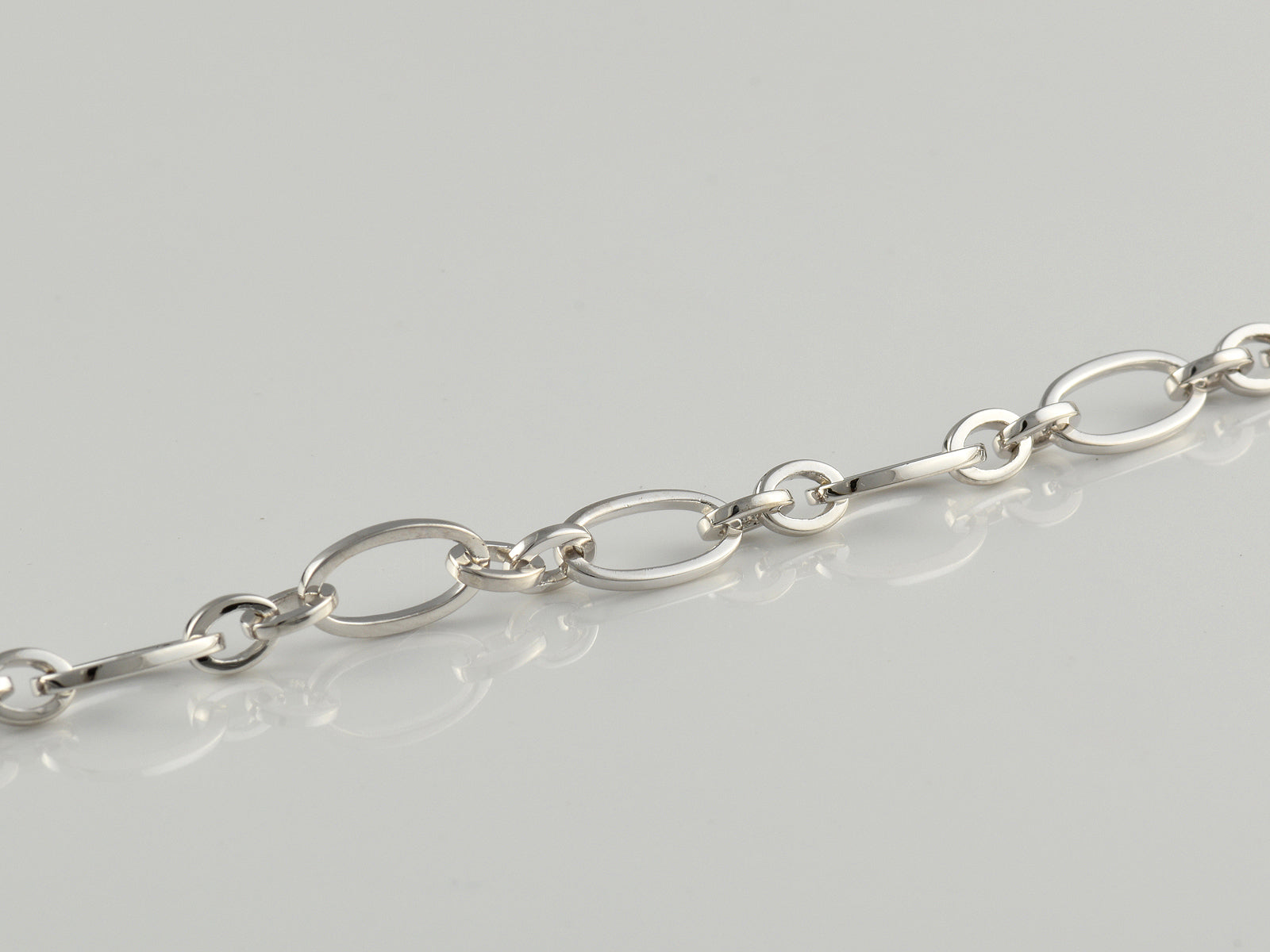 Sterling Silver Fancy Link Bracelet