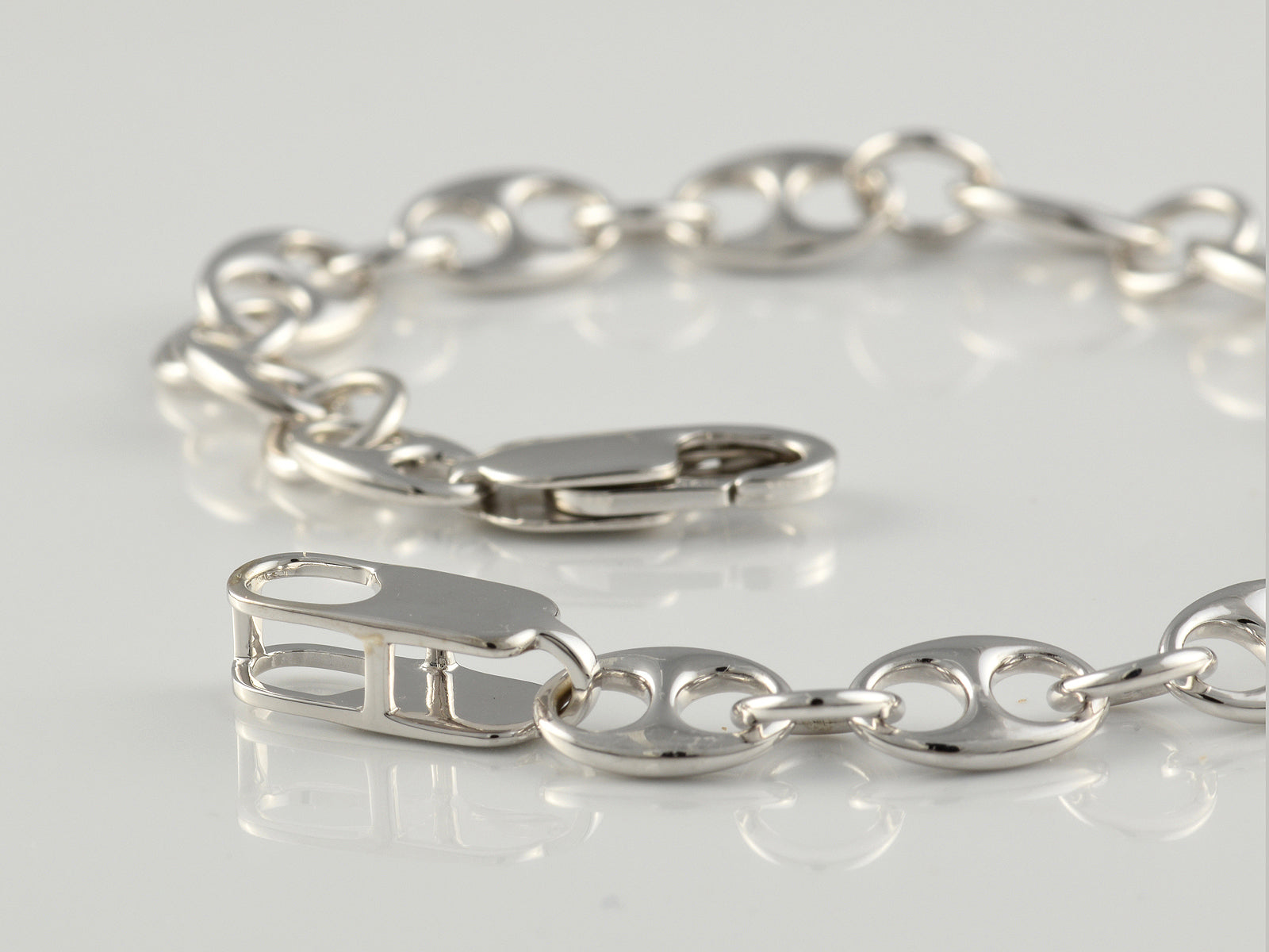 Sterling Silver Fancy Link Bracelet