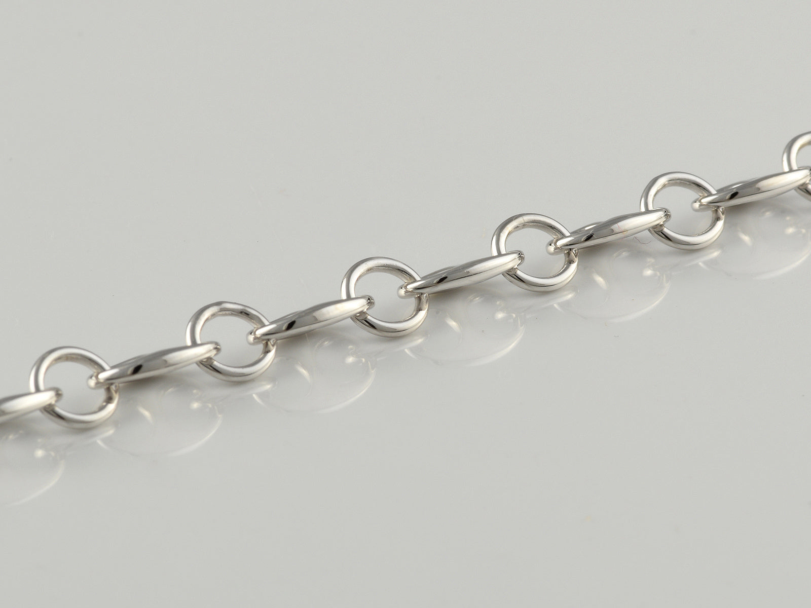 Sterling Silver Fancy Link Bracelet