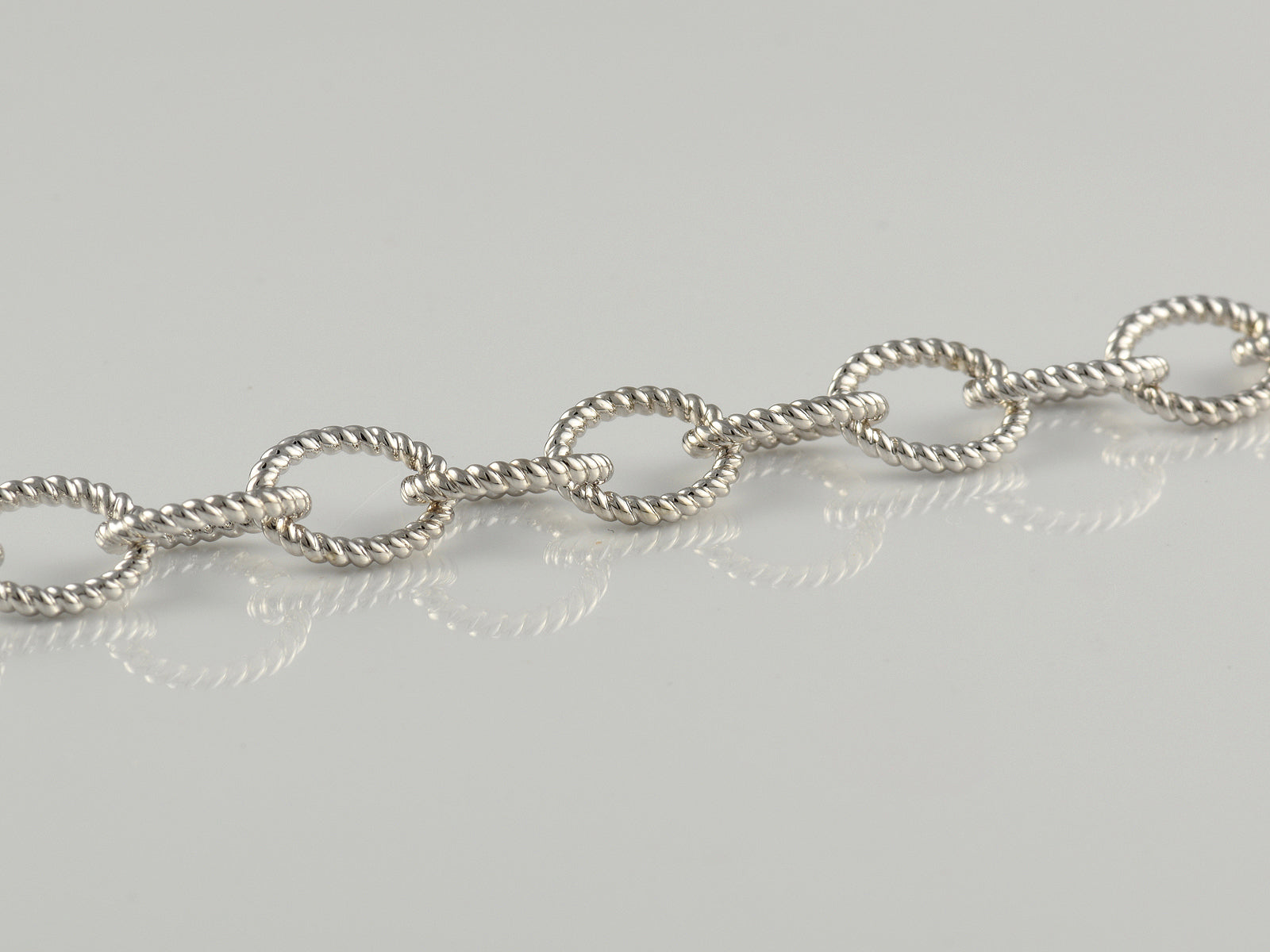Sterling Silver Fancy Link Bracelet