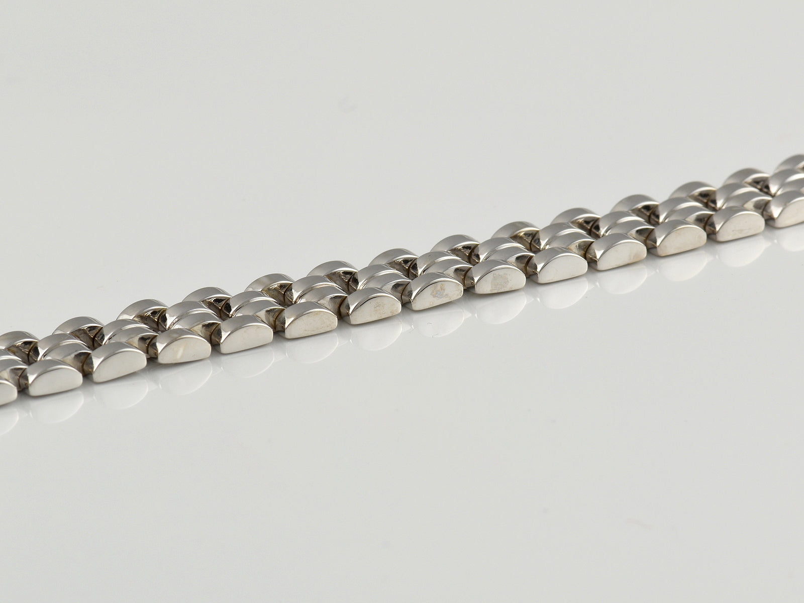 Sterling Silver Fancy Link Bracelet