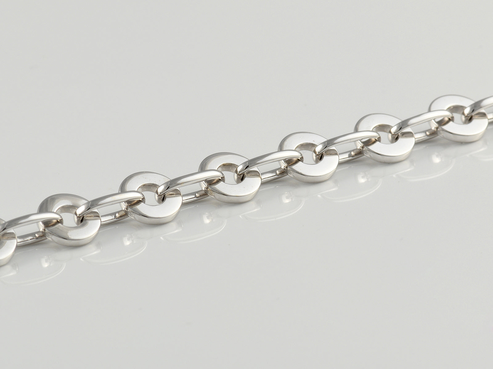 Sterling Silver Fancy Link Bracelet