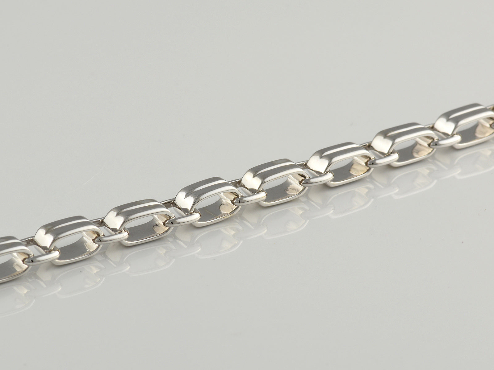 Sterling Silver Fancy Link Bracelet
