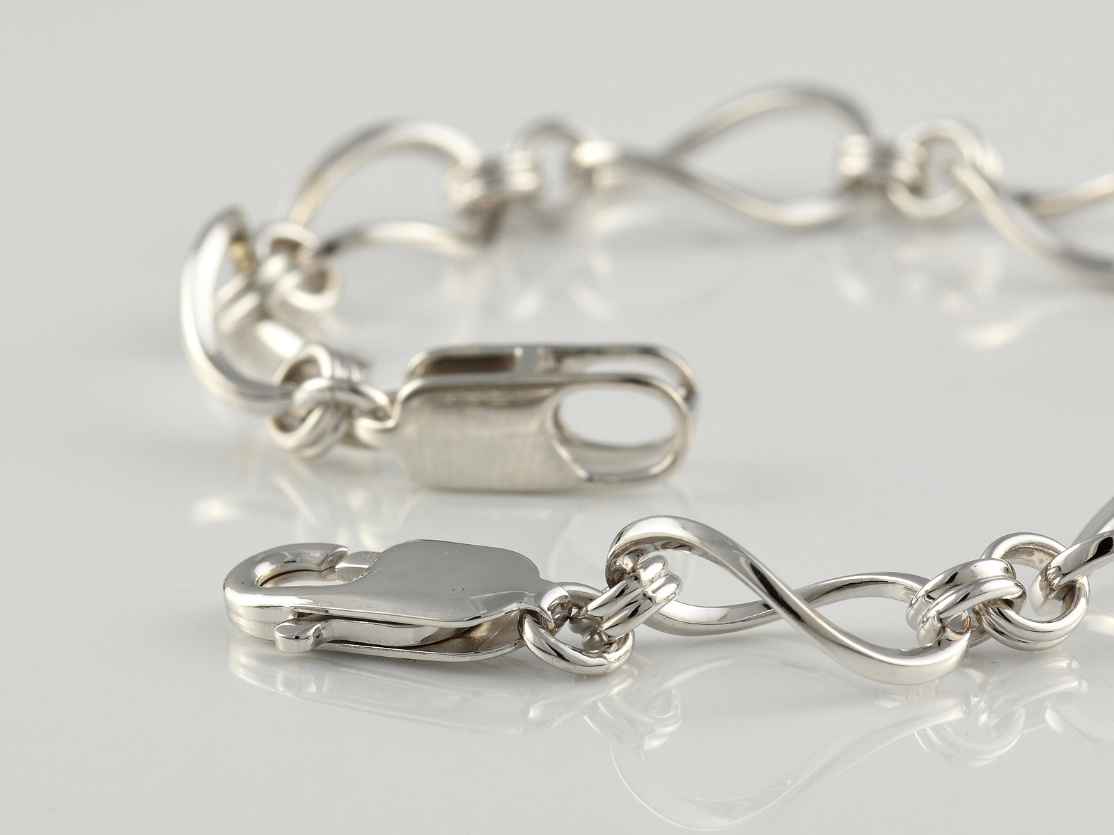 Sterling Silver Fancy Link Bracelet